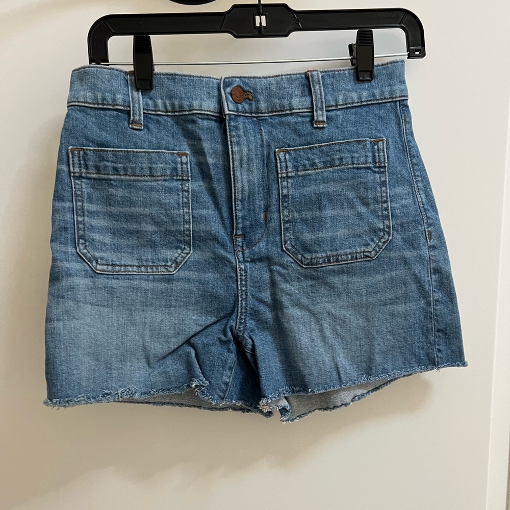 Madewell High Rise Denim Shorts